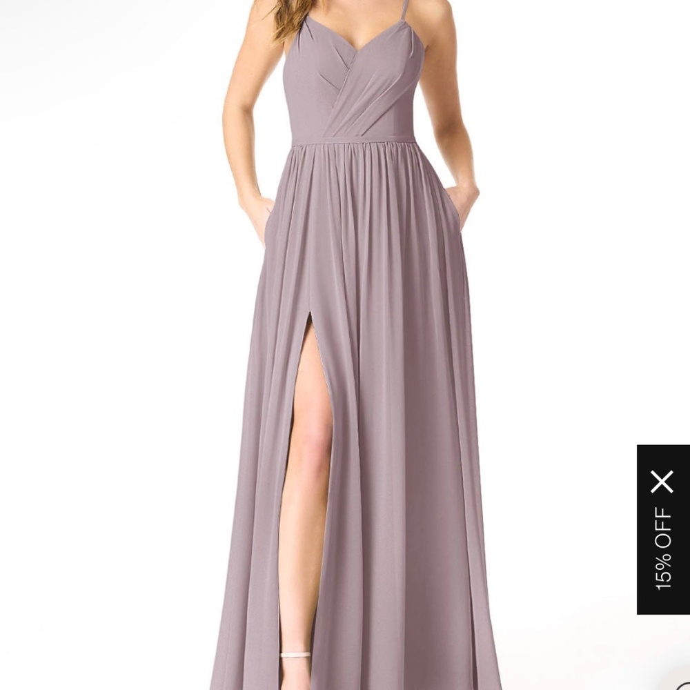 Azazie Cora Dress - Dusk